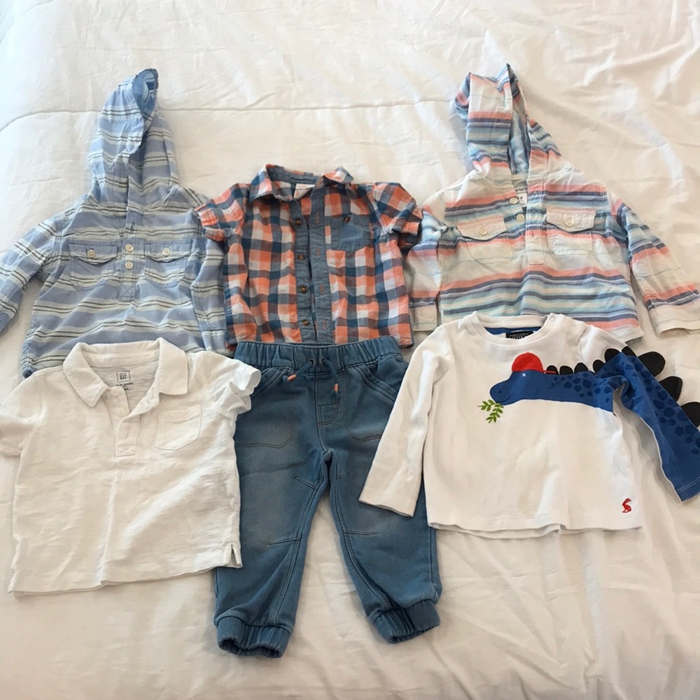 Toddler boy shirts/pant lot/bundle